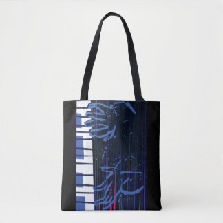 Tote Bag Soul| Jazz Piano Editorial Art