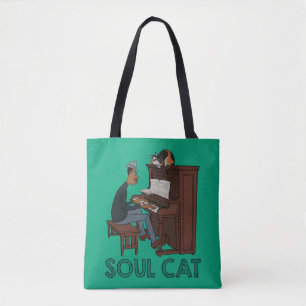 Tote Bag Soul  Joe et Mr Mittens au piano