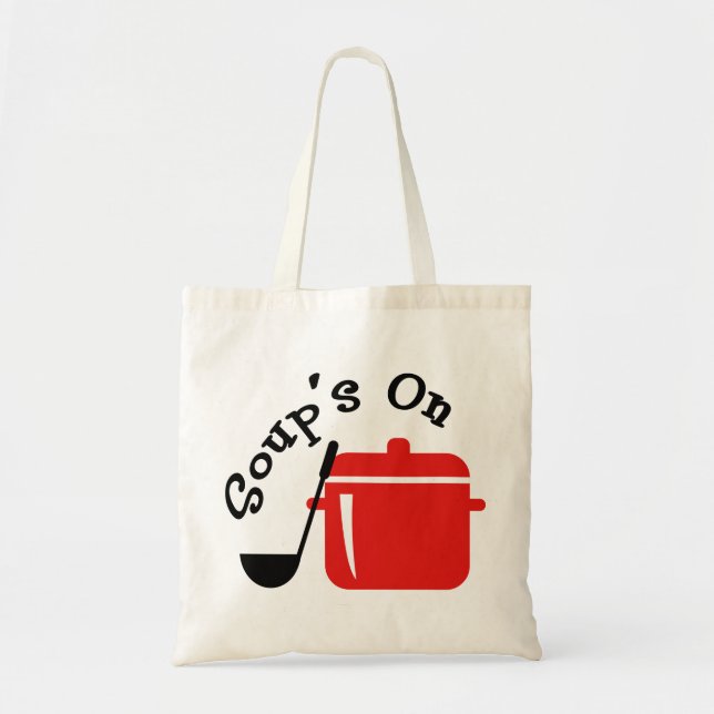 Tote Bag Soupe allumée (Devant)