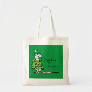 Tote Bag Souris Arbre de Noël Funny Enfants