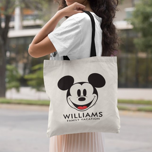 Tote Bag Souris classique Mickey | Vacances en famille (Person carrying tote bag)