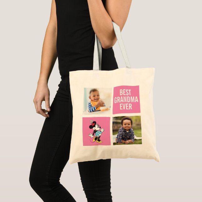 Tote Bag Souris Minnie classique | Meilleure grand-mère jam (Devant (produit))