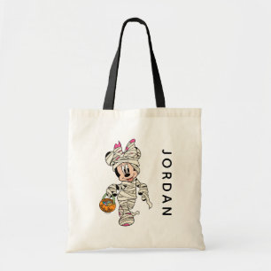 Tote Bag Souris Minnie Halloween Mummy