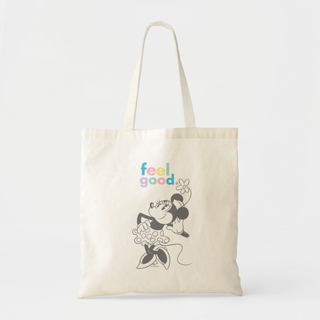 Tote Bag Souris Minnie Rétro - Sens Bien (Devant)