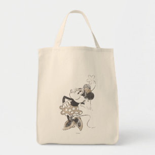 Tote Bag Souris Minnie vintage Retro Design détendu