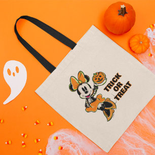 Tote Bag Souris Minnie vintage Skeleton Costume