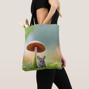 Tote Bag Souris Sous Un Champion