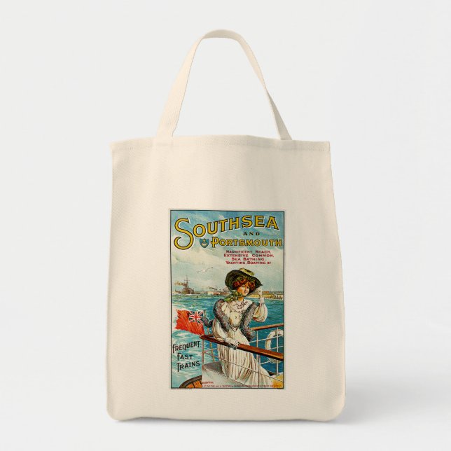 Tote Bag Southsea et Portsmouth (Devant)