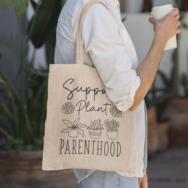 Tote Bag Soutien à la parentalité Plante (Créateur téléchargé)