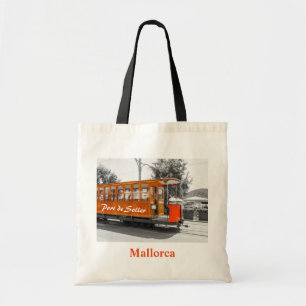 Tote Bag Souvenir de tram de Majorque Port de Soller Old