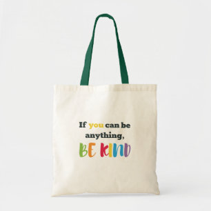 Tote Bag Soyez comme une typographie moderne