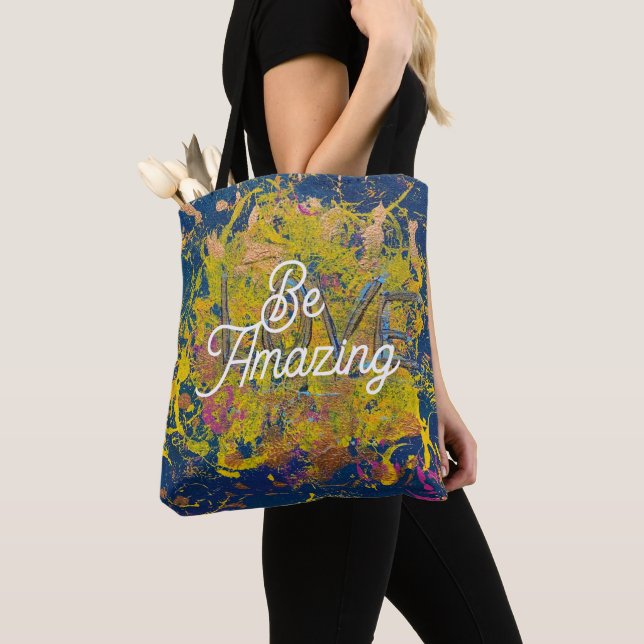 Tote Bag Soyez Extraordinaire AMOUR (De près)