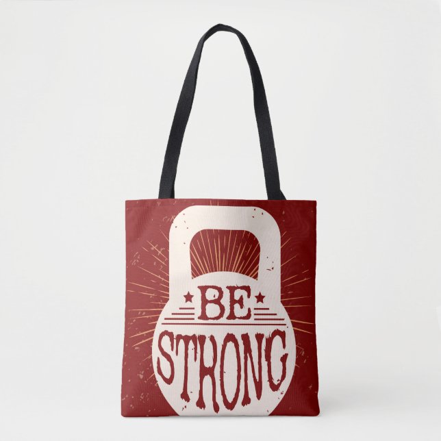 Tote Bag Soyez fort (Devant)
