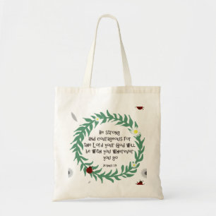 Tote Bag Soyez Fort Et Courageux