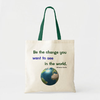 Tote Bag Soyez le changement