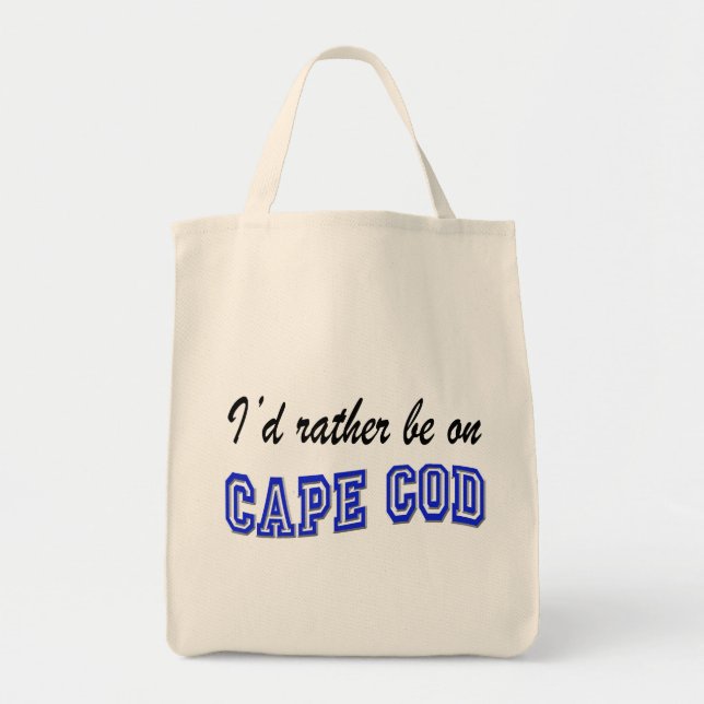 Tote Bag Soyez plutôt sur Cape Cod (Devant)
