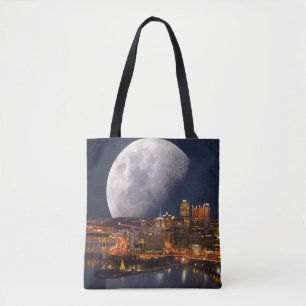 Tote Bag Spacey Pittsburgh