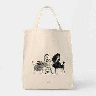 Tote Bag Sparky et Persephone : L'Amour à la première ét