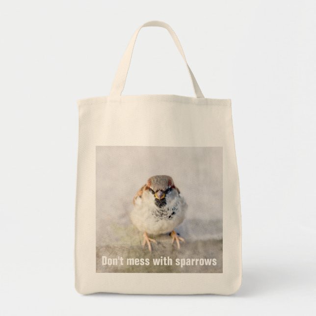 Tote Bag Sparrow - Le Guerrier (Devant)