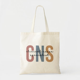 Tote Bag Spécialiste en soins infirmiers cliniques Retro CN