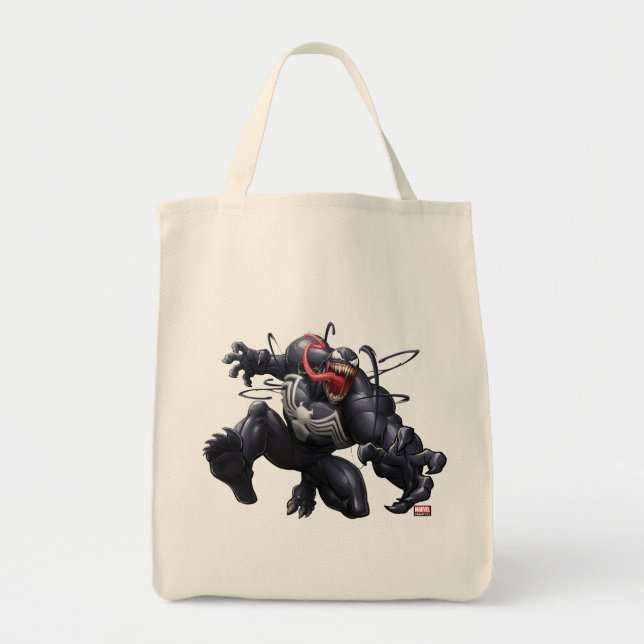 Tote Bag Spider-Man | Venom en avant (Devant)