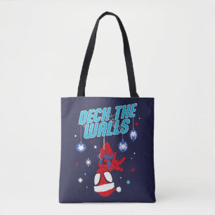 Tote Bag Spidey Holiday Deck The Walls
