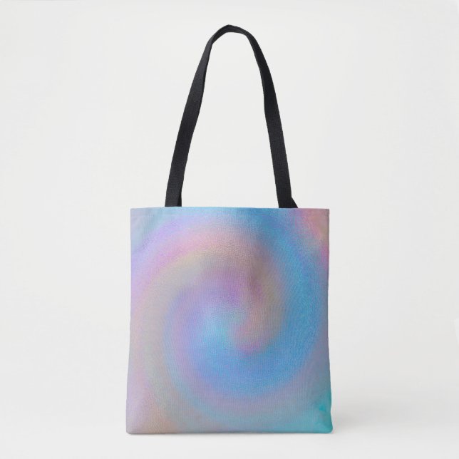 Tote Bag Spirale Iridescendante (Devant)