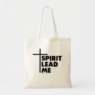 Tote Bag Spirit Me Diriger Typographie Christian