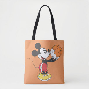 Tote Bag Sporty Mickey Tenir un basket-ball