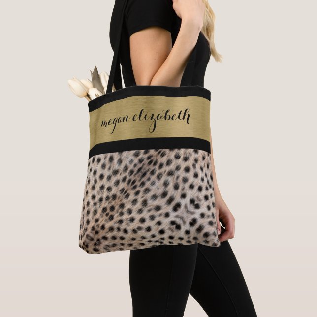 Tote Bag Spots de guépard (De près)