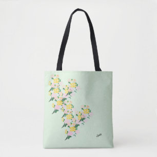 Tote Bag  : Spring Flowers 