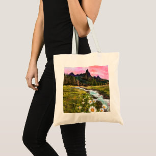 Tote Bag Spring Landscape - Flowering