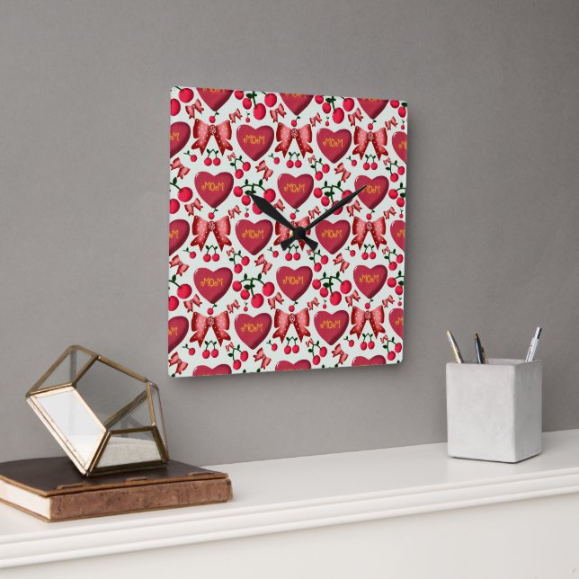 Tote Bag Square Wall Clock (Office)