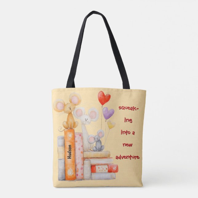 Tote Bag Squeak-ing Into A New Adventure (Dos)