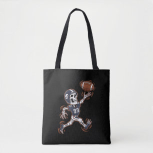 Tote Bag Squelette de football américain Football américain
