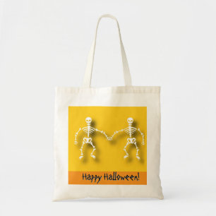 Tote Bag Squelette Halloween modifiable