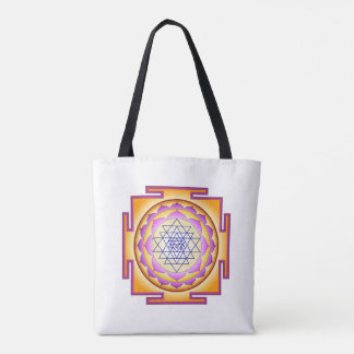Tote Bag Sri Yantra Chakra Shiva Shakti Navayoni Goddess 
