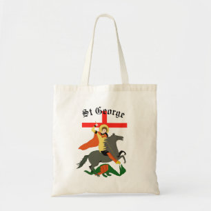 Tote Bag St George et le Dragon et la Croix de St George