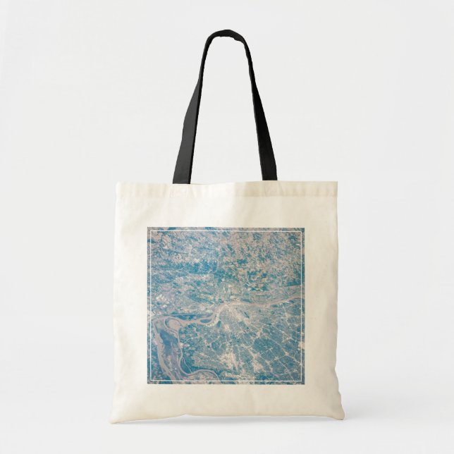 Tote Bag St. Louis, Missouri Le Long Du Mississippi. (Devant)