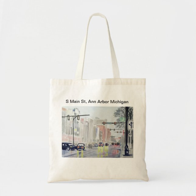 Tote Bag St principal de S, Ann Arbor Michigan (Devant)