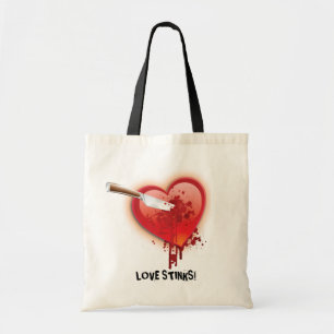 Tote Bag Stab Me in the Heart Anti-Valentines