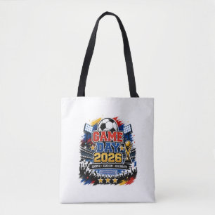 Tote Bag Stade de football de Game Day Branché 2026