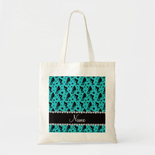 Tote Bag Star de derby à rouleaux turquoise