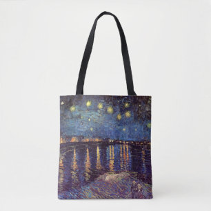 Tote Bag Starry Night Over the Rhone par Vincent van Gogh