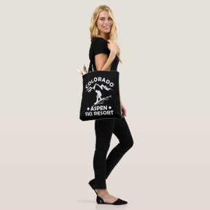 Tote Bag Station de ski d'Aspen Colorado