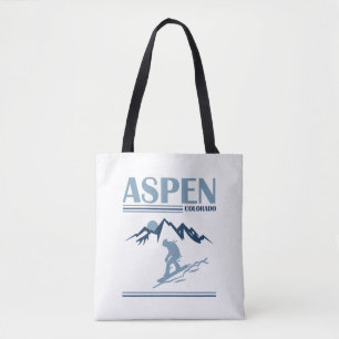 Tote Bag Station de ski d'Aspen Colorado