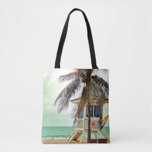 Tote Bag Station Florida de maître nageur
