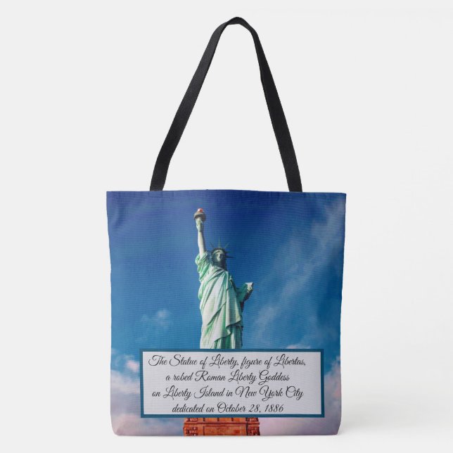 Tote Bag Statue de la Liberté (Devant)