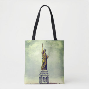 Tote Bag Statue vintage de la Liberté