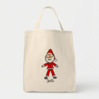 Stick Figure Santa Claus Tshirts et cadeaux